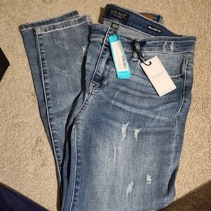 Judy Blue Distressed Denim Skinny Jeans
